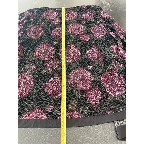 Catherine's Blk shift dress with floral jacket 2X 22/24W separates NWT - Picture 9 of 14